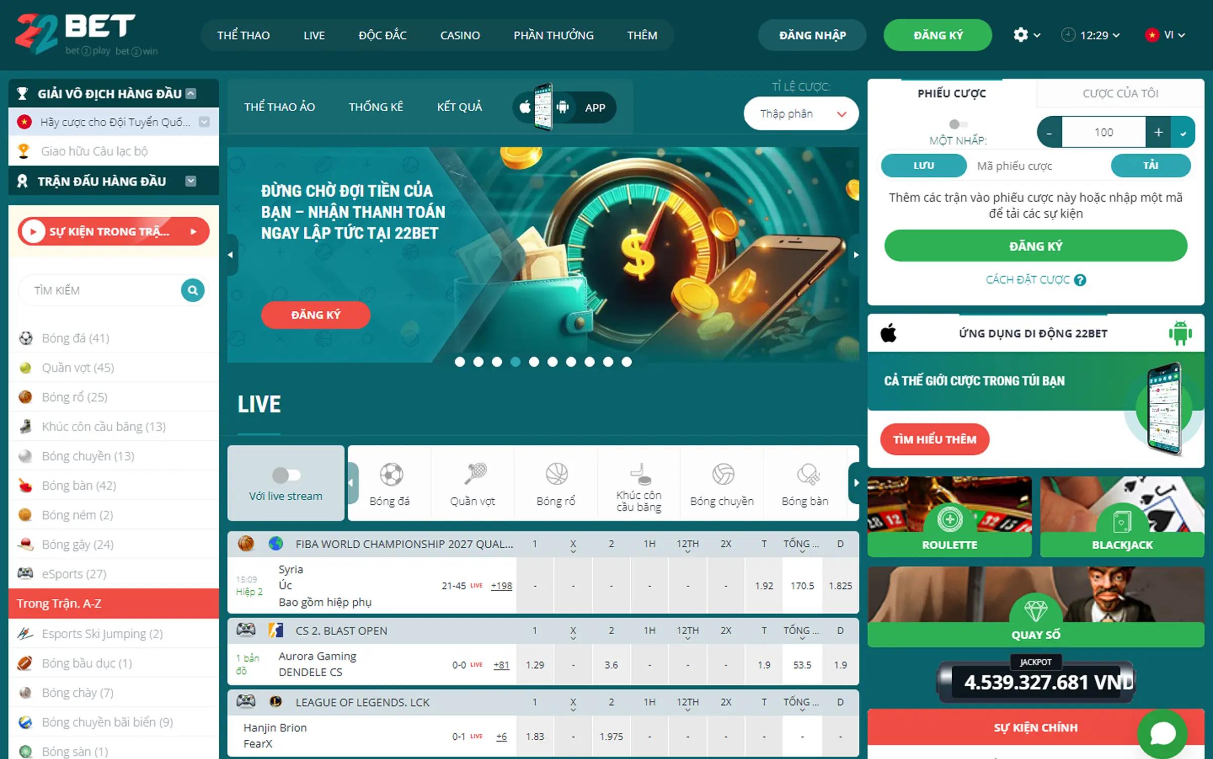 22Bet Cá Cược Trực Tuyến 22Bet Cá Cược Trực Tuyến